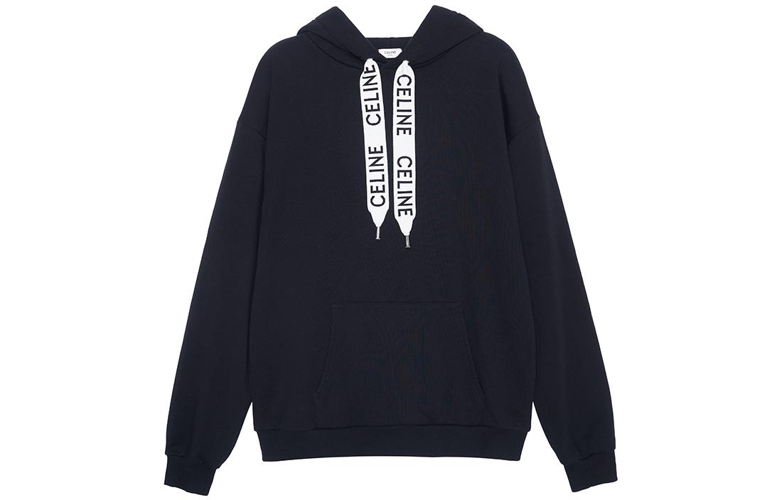 Мужское худи CELINE FW22 Logo (черное)