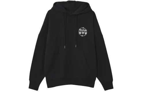 Vans Sweatshirts Men's Black Hooded Moderate Regular