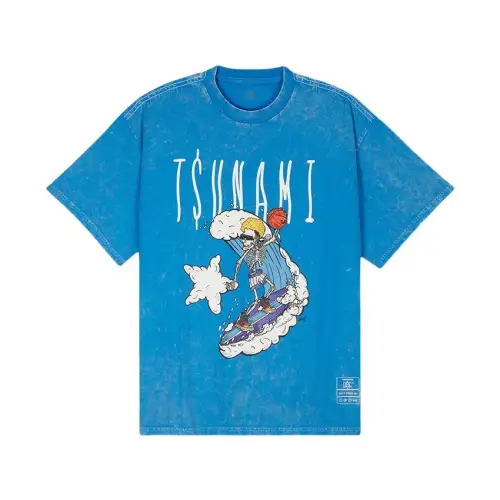 Converse Dustin O. Canalin Kelly Oubre Jr T Shirt Unisex Digital Blue