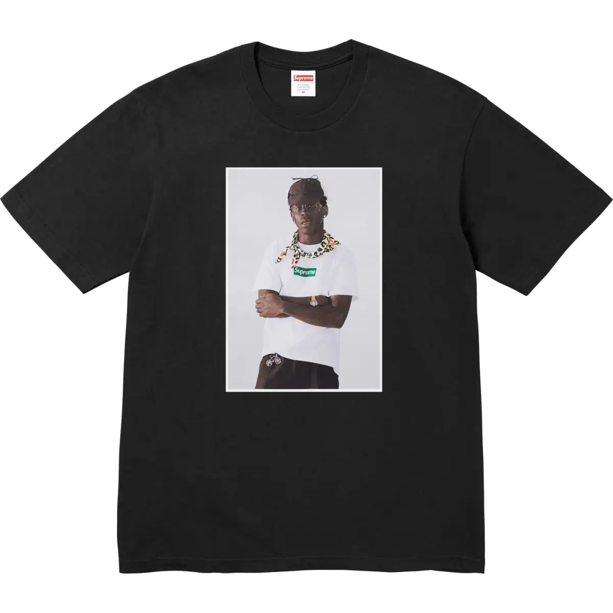 Supreme x Tyler The Creator photograph-print T-shirt