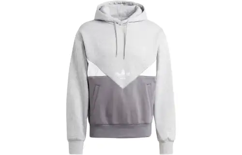 Adidas Originals ADICOLOR Sweatshirts Men's Gray Hooded Moderate Regular
