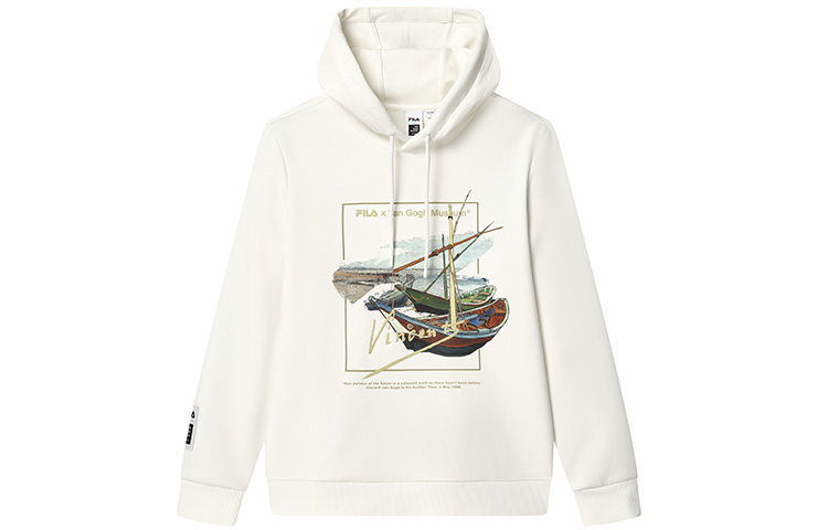 FILA Van Gogh Museum 2.0 Sweatshirt Men's Cloud White