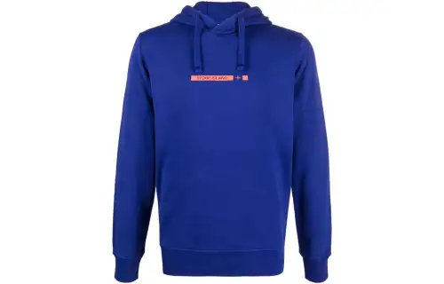 STONE ISLAND Sweatshirts Men's Blue Hooded Moderate Regular