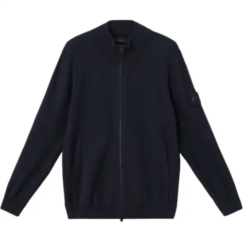 STONE ISLAND Compass Badge Knitted Cardigan