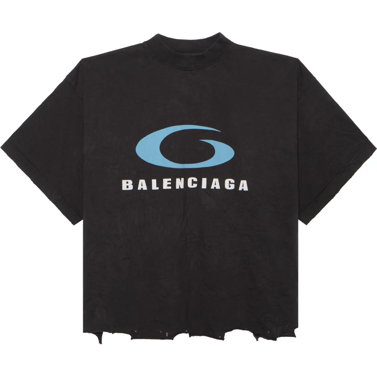 Balenciaga FW24 T Shirt Unisex Black