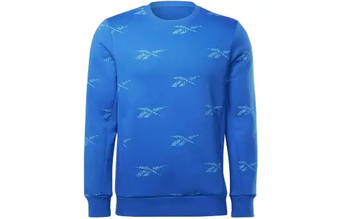 Reebok RI AOP CREW Sweatshirt Men's Blue