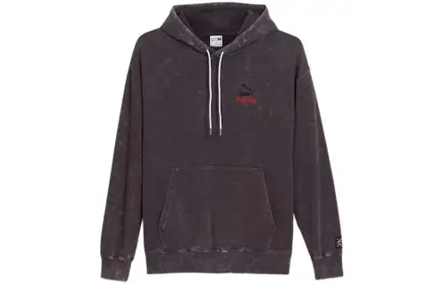 PUMA Sweatshirts Men's Dark Gray Hooded Moderate Other