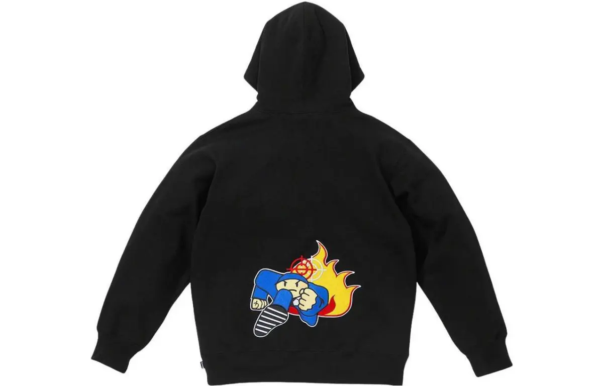 Supreme X Duck Down Records Hooded Sweatshirt