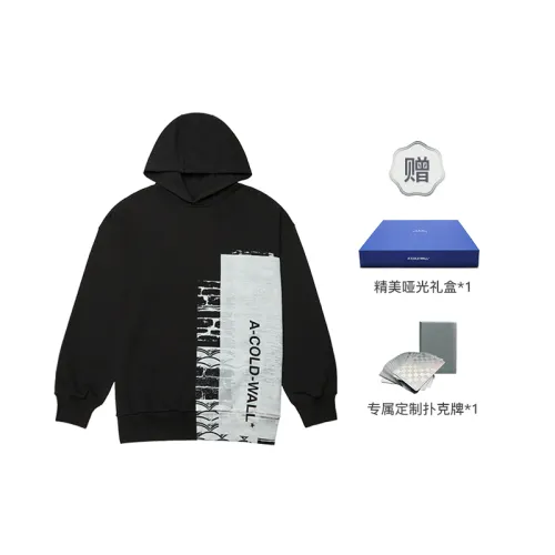 A COLD WALL* China Limited Tile Capsule Series Sweatshirts Unisex Hooded Moderate Regular