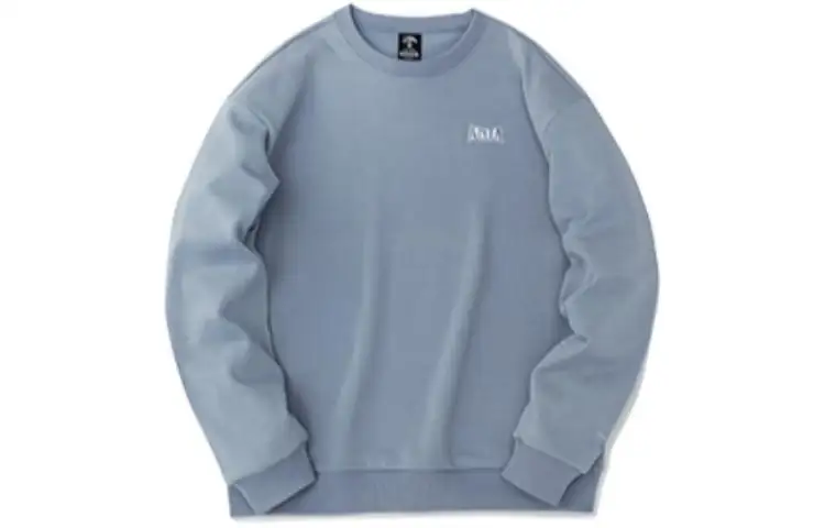 ANTA Life Collection Sweatshirts Unisex Blue Crew Neck Moderate Regular