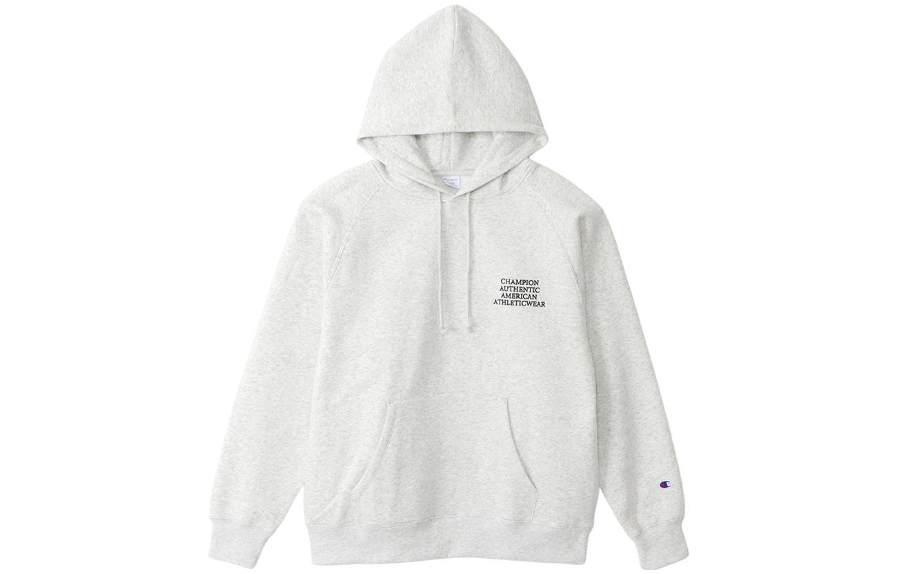 Champion FW22 Classic Small Logo Thickened Fleece Lined Casual Sports Pullover Sweatshirt Japan Version Unisex
