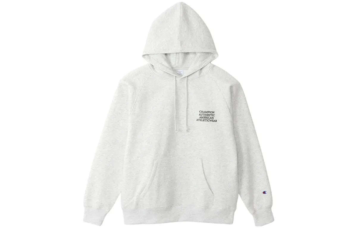Champion FW22 Classic Small Logo Thickened Fleece Lined Casual Sports Pullover Sweatshirt Japan Version Unisex