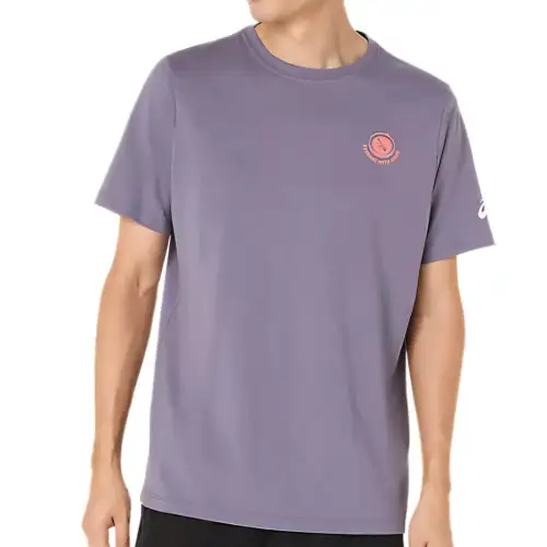 Asics x Better Cotton T Shirt Men's Gray Purple