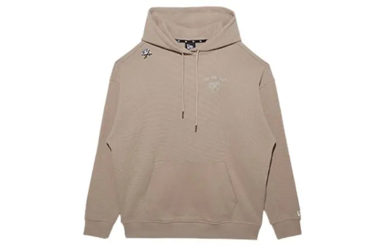 New Era Sweatshirts Unisex Sand Hooded (Non-detachable) Moderate