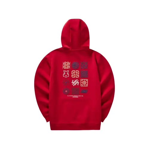 Skechers Year Of The Rabbit New Year Collection Sweatshirt Men's Red