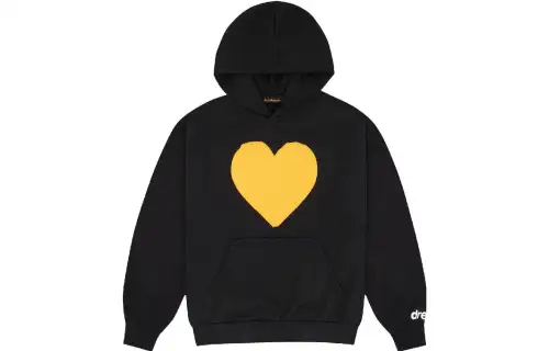 Drew house Sweatshirts Unisex Black Hooded Moderate Regular