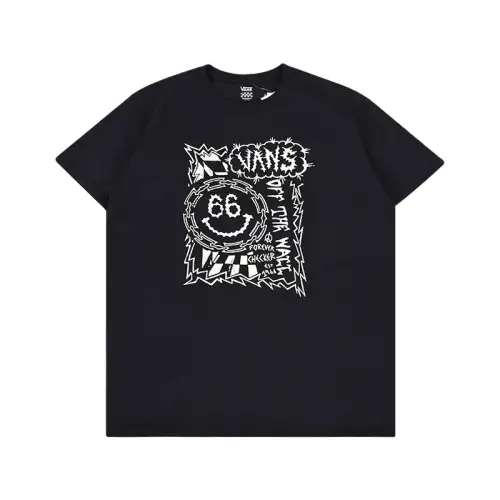Vans Off THE WALL T Shirt Men's Black