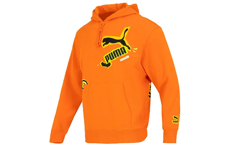 PUMA Sweatshirt Men's Orange Red