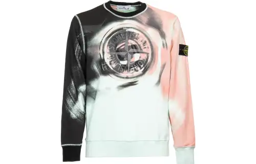 STONE ISLAND Logo-print Sweater