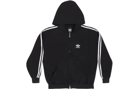 Balenciaga x Adidas Originals SS23 Sweatshirt Loose Fit Unisex Black