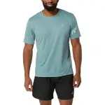 Asics ICON SHORT Running Wear Sound Mind Sound Body T Shirt Men's Celadon/Light Celadon