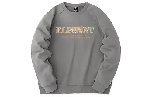 ANTA Life Collection Sweatshirts Unisex Gray Khaki Crew Neck Moderate Heavyweight
