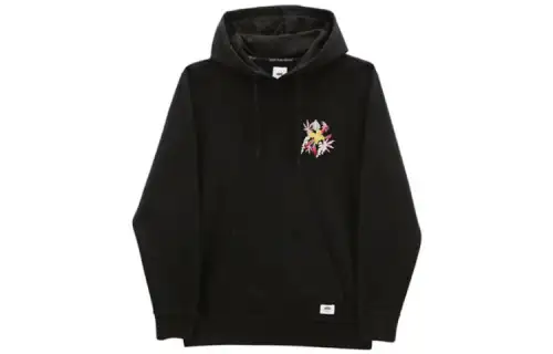 Vans Anaheim Sweatshirts Men's Black Hooded Moderate Regular