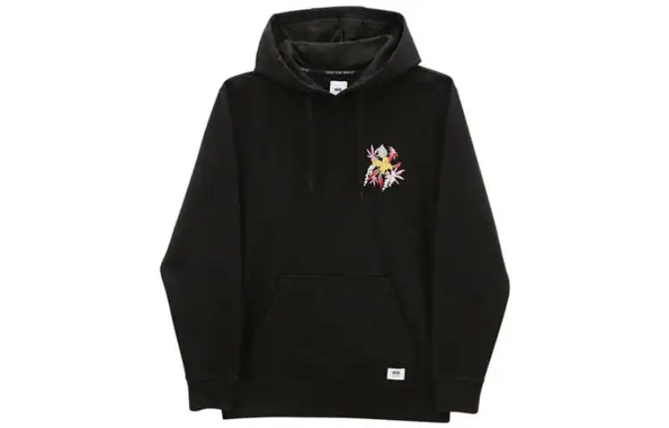 Vans Anaheim Sweatshirts Men's Black Hooded Moderate Regular