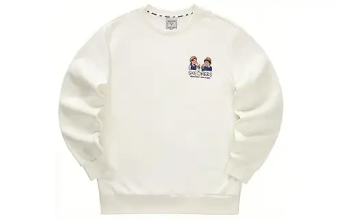 Skechers Colorful Sweatshirts Unisex Crew Neck Moderate Regular
