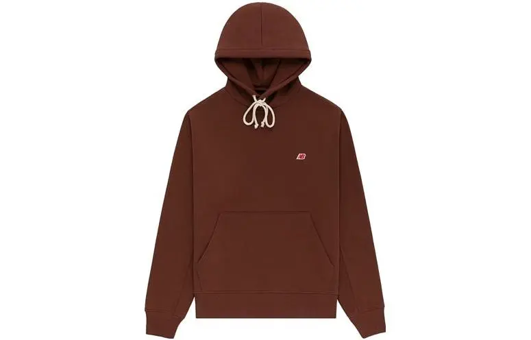 New Balance Sweatshirts Men's Oak Hooded Moderate Regular