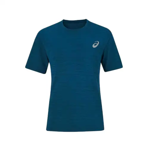 ASICS T Shirt Unisex Blue Green