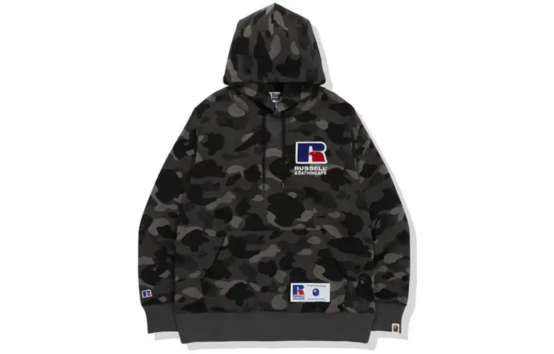A BATHING APE Sweatshirts Unisex Hooded Thickened Regular