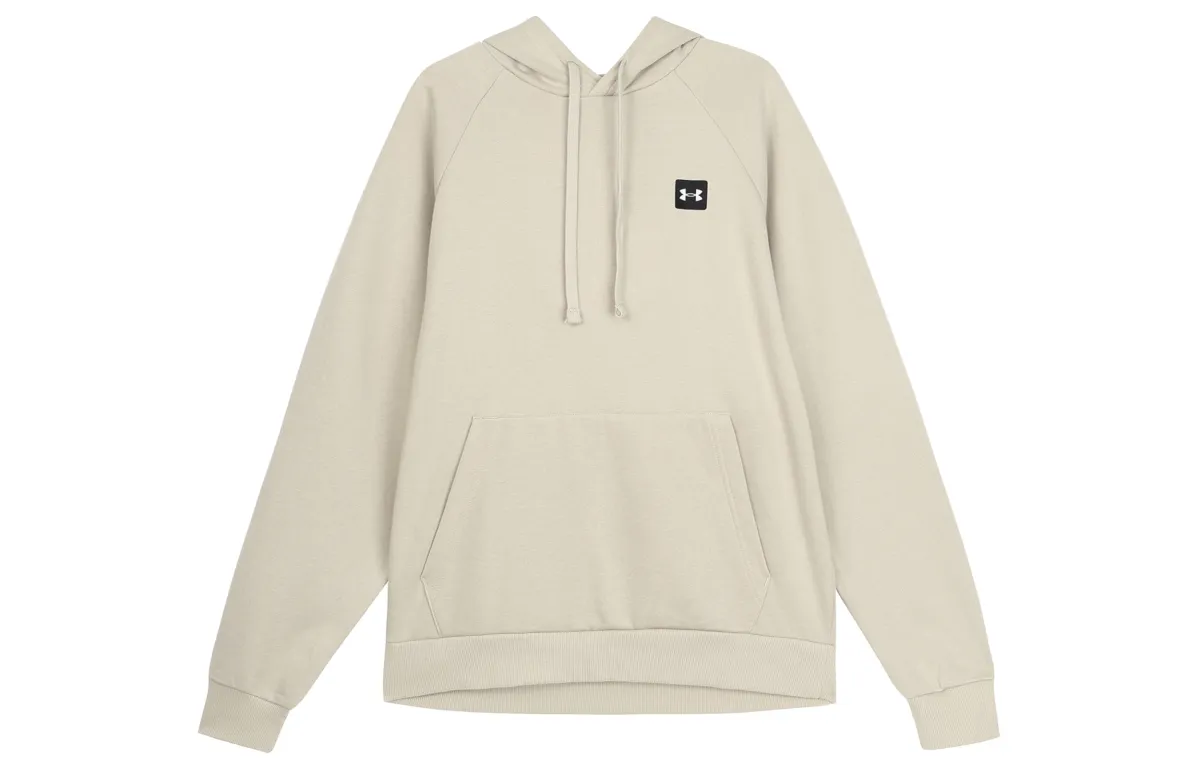 Under Armour Rival Sweatshirts Men's Brown Hooded Moderate Regular