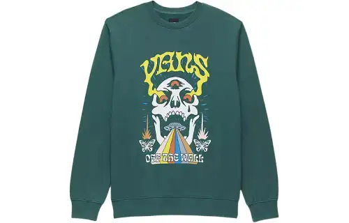Vans All Seeing Crew Sweatshirt Men's Green