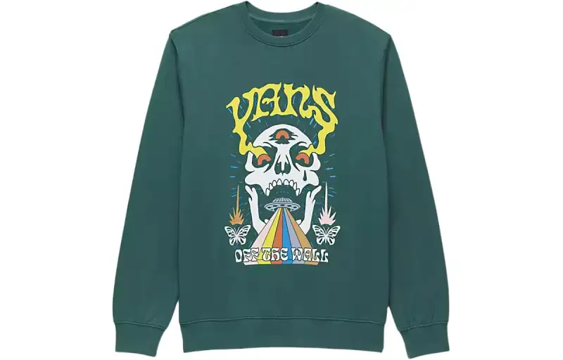 Vans All Seeing Crew Sweatshirt Men's Green