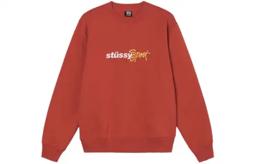 Stussy Sweatshirts Unisex Crew Neck Moderate Regular