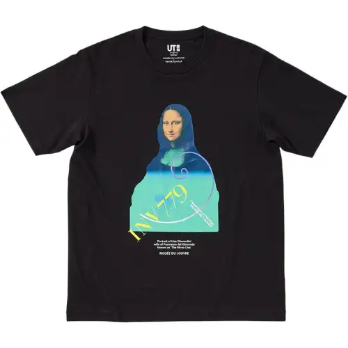 UNIQLO x LUFUGONG,LIANMINGKUAN T Shirt Unisex Black