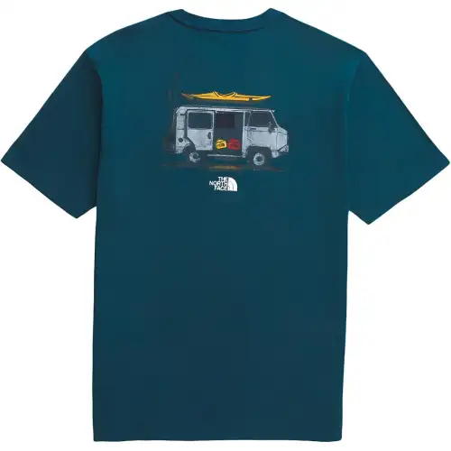 THE NORTH FACE Van Tee T Shirt Men's Midnight Gasoline