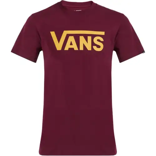 Vans T Shirts Men's Burgundy Crew Neck