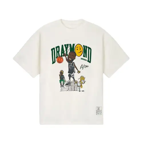 Converse Dustin O. Canalin Draymond Green T Shirt Unisex White Egret