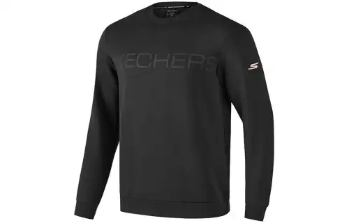Skechers Sports Life Collection Sweatshirts Men's Black Crew Neck Moderate Other