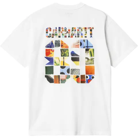 Carhartt WIP Logo Printed Crewneck T Shirt