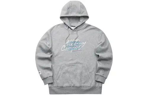 Skechers Hooded Pullover Sweatshirt Unisex Medium Heather Gray