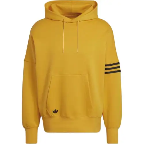 Adidas Originals Sweatshirts Men's Yellow Crew Neck Moderate