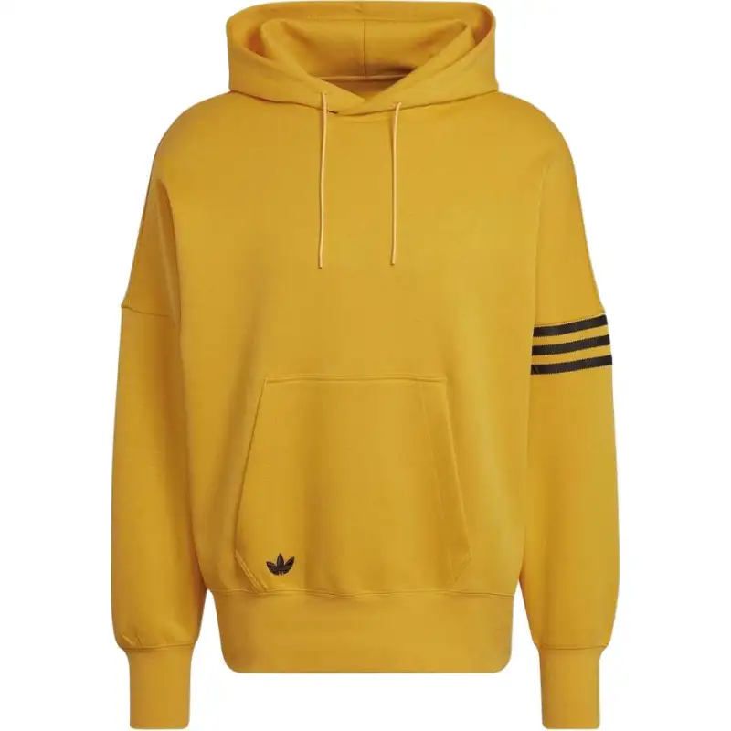 Adidas Originals Sweatshirts Men's Yellow Crew Neck Moderate