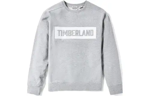 Timberland Sweatshirts Men's Medium Heather Gray Crew Neck Moderate Other