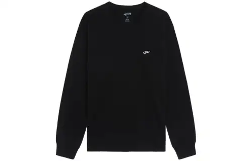 Vans Sweatshirts Men's Black Crew Neck Moderate Regular