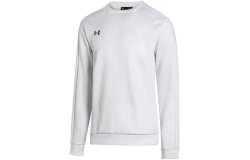 Under Armour Sweatshirts Men's White Crew Neck Moderate Regular