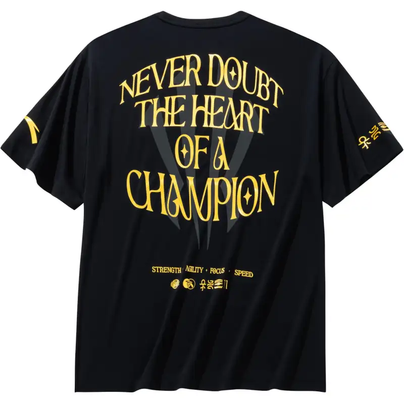 Anta T Shirt Unisex Basic Black