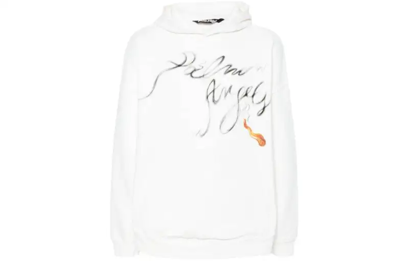 Palm Angels Foggy logo-print hoodie